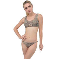 Vintage Europe Map The Little Details Bikini Set by Sudheng