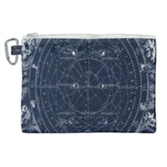 Vintage Astrology Poster Canvas Cosmetic Bag (xl) by ConteMonfrey