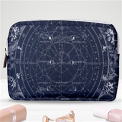 Vintage Astrology Poster Make Up Pouch (medium) by ConteMonfrey