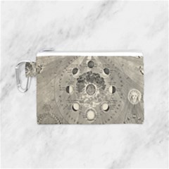 Old Vintage Astronomy Canvas Cosmetic Bag (small) by ConteMonfrey
