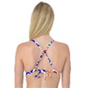 Crazy Pop Art - Doodle Circles   Reversible Tri Bikini Top View2