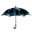 A Completely Seamless Background Design Circuitry Hook Handle Umbrellas (Small) View3