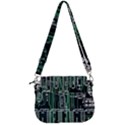 Printed Circuit Board Circuits Saddle Handbag View3