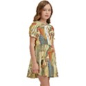 Egyptian Man Sun God Ra Amun Kids  Sweet Collar Dress View2
