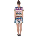 Christian Christianity Religion Drop Hem Mini Chiffon Dress View2