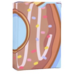 Dessert Food Donut Sweet Decor Chocolate Bread Playing Cards Single Design (rectangle) With Custom Box by Uceng