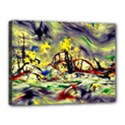 Abstract Arts Psychedelic Art Experimental Canvas 16  x 12  (Stretched) View1