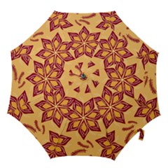 Flower Mandala Template Sketch Drawing Art Hook Handle Umbrellas (medium) by Uceng