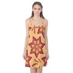 Flower Mandala Template Sketch Drawing Art Camis Nightgown  by Uceng
