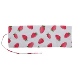 Strawberry Roll Up Canvas Pencil Holder (m) by SychEva