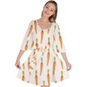 Carrot Velour Kimono Dress View1