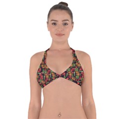Vegetable Halter Neck Bikini Top by SychEva