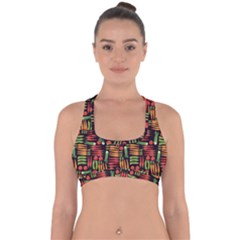 Vegetable Cross Back Hipster Bikini Top  by SychEva