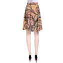 Colorful Background Artwork Pattern Floral Patterns Retro Paisley A-Line Skirt View2