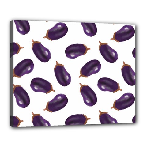 Eggplant Canvas 20  X 16  (stretched) by SychEva