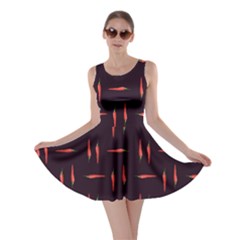 Hot Peppers Skater Dress by SychEva