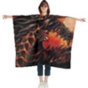 Dragon Women s Hooded Rain Ponchos View1