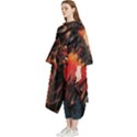 Dragon Women s Hooded Rain Ponchos View2