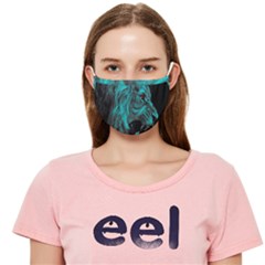 Angry Male Lion Predator Carnivore Cloth Face Mask (adult) by Salman4z