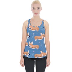 Corgi Patterns Piece Up Tank Top by Salman4z