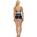 Astronaut Space Astronomy Universe Knot Front One-Piece Swimsuit View4