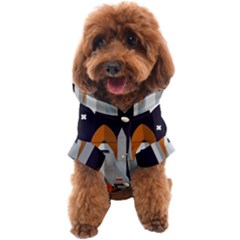 Rocket Space Universe Spaceship Dog Coat by Salman4z