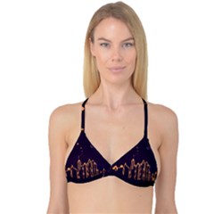 Skyscraper Town Urban Towers Reversible Tri Bikini Top by Salman4z