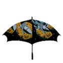 Astronaut Planet Space Science Golf Umbrellas View3