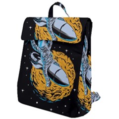 Astronaut Planet Space Science Flap Top Backpack by Salman4z