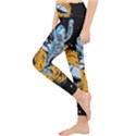 Astronaut Planet Space Science Lightweight Velour Classic Yoga Leggings View3