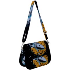 Astronaut Planet Space Science Saddle Handbag by Salman4z