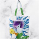 Mermaid Fantasy Undersea Merman Double Zip Up Tote Bag View2