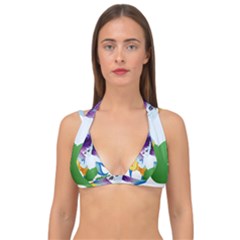 Mermaid Fantasy Undersea Merman Double Strap Halter Bikini Top by Salman4z
