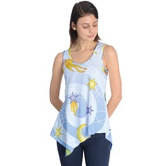 Science Fiction Outer Space Sleeveless Tunic by Salman4z