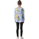 Science Fiction Outer Space Kids  V Neck Casual Top View2