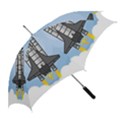 Rocket Shuttle Spaceship Science Straight Umbrellas View2