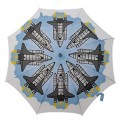 Rocket Shuttle Spaceship Science Hook Handle Umbrellas (large) by Salman4z