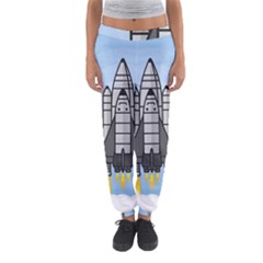 Rocket Shuttle Spaceship Science Women s Jogger Sweatpants by Salman4z