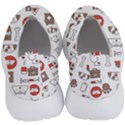 Vector Thin Line Art Vet Seamless Pattern No Lace Lightweight Shoes View4