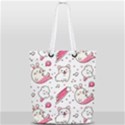 Cute Animal Seamless Pattern Kawaii Doodle Style Full Print Rope Handle Tote (Small) View1
