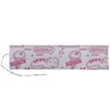 Cute-girly-seamless-pattern Roll Up Canvas Pencil Holder (L) View1