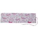 Cute-girly-seamless-pattern Roll Up Canvas Pencil Holder (L) View2