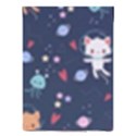 Cute-astronaut-cat-with-star-galaxy-elements-seamless-pattern Playing Cards Single Design (Rectangle) with Custom Box View2