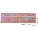 Cute-kawaii-kittens-seamless-pattern Roll Up Canvas Pencil Holder (L) View2
