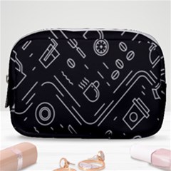 Coffee-background Make Up Pouch (small) by Salman4z