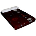Tattoo-old-school-background-pattern Fitted Sheet (California King Size) View2