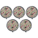 Vegetables Mini Round Pill Box (Pack of 5) View1