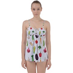 Vegetable Babydoll Tankini Set by SychEva