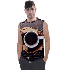 Coffee Cafe Espresso Drink Beverage Men s Regular Tank Top by Ravend