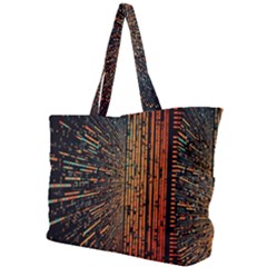 Data Abstract Abstract Background Background Simple Shoulder Bag by Ravend